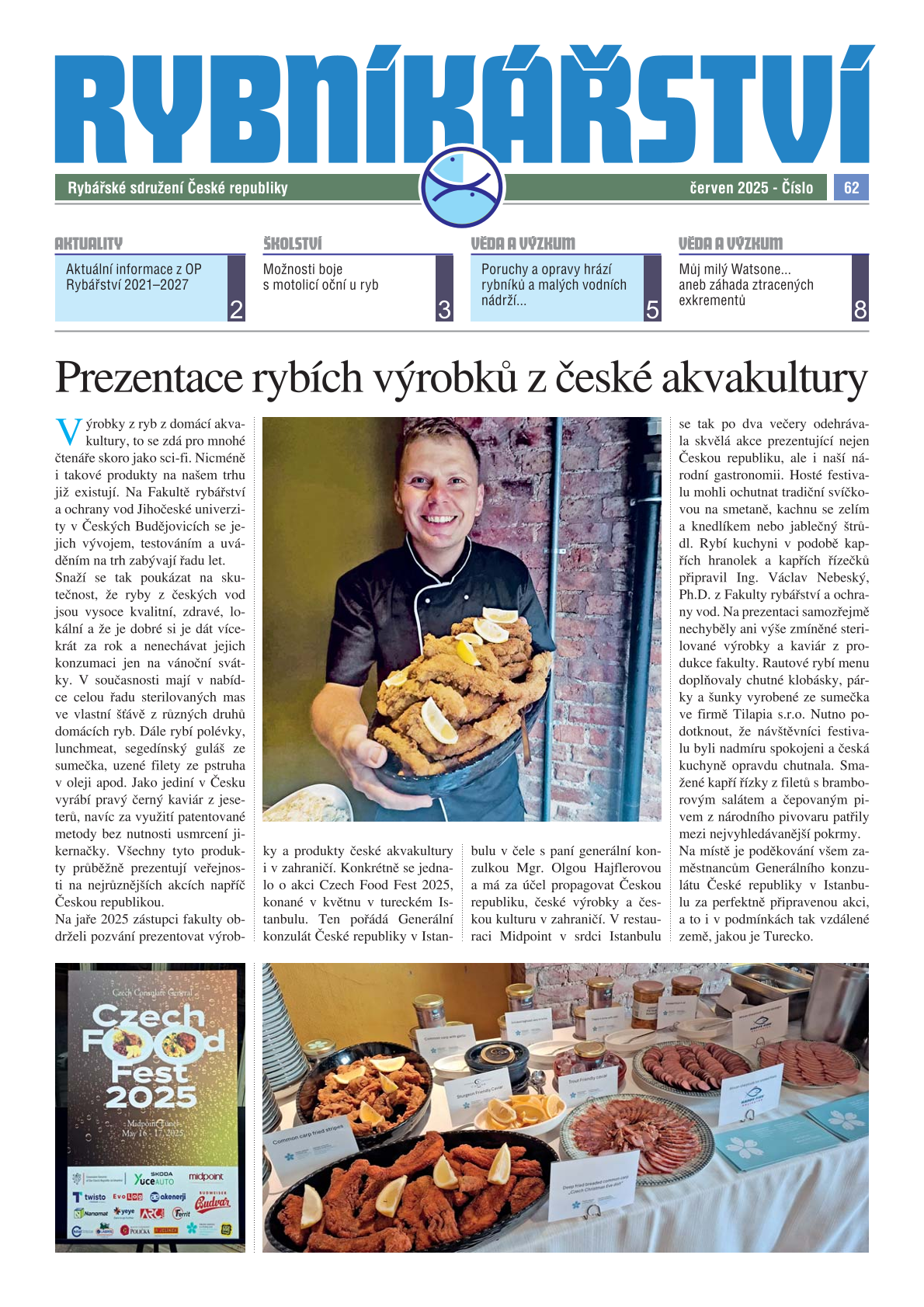 Rybníkářství 62. číslo, červen 2025